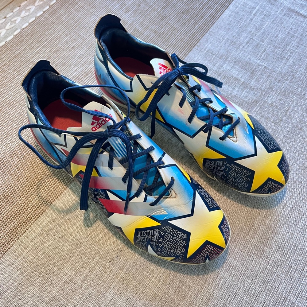 Adidas Gamemode FG Soccer Cleats Mens St Petersburg Champions League Star Blue